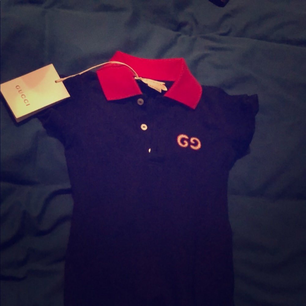 Gucci baby onesie 9-12